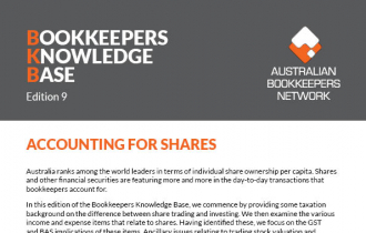Edition 09 - Accounting for Shares