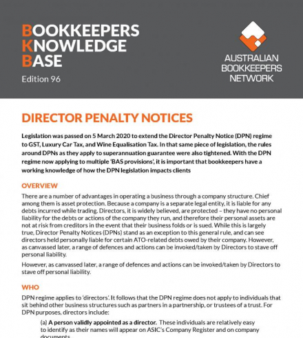 Edition 96 - Director Penalty Notices
