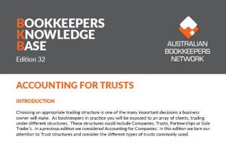 Edition 32 - Accounting for Trusts