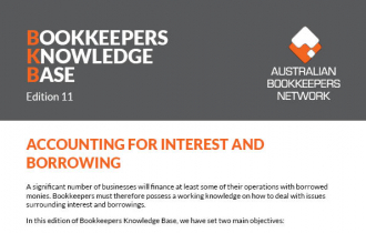 Edition 11 - Accounting for Interest & Borrowings